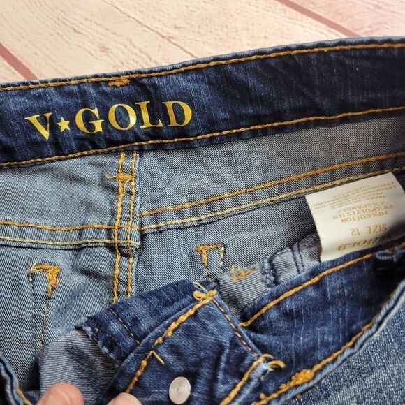 V Gold straight leg jeans 12 - Picture 6 of 7